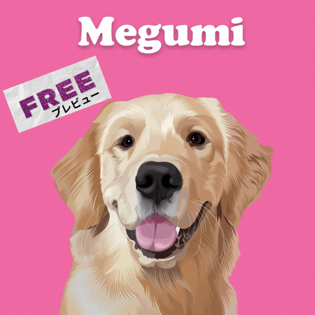 Petcanva® オーダーメイド ペット似顔絵