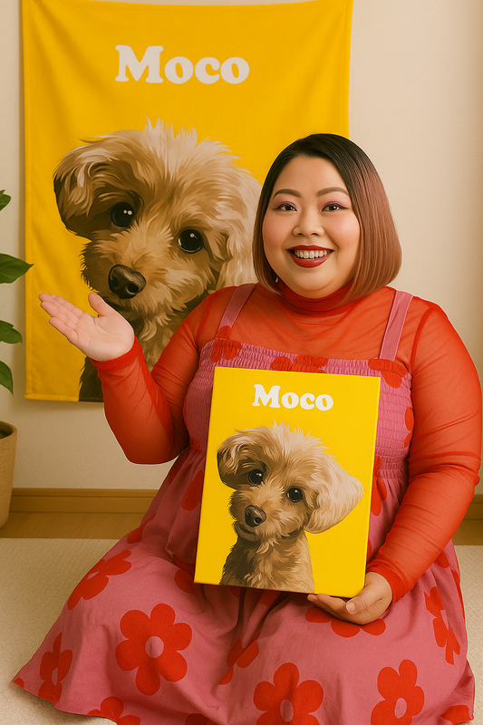 Pet Canva★愛犬の肖像画の評判は？～オススメと注意点！～