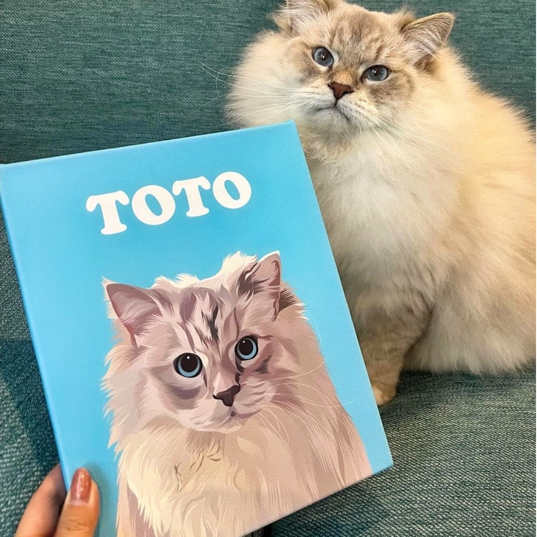 モダンオーダーメイド ペット似顔絵