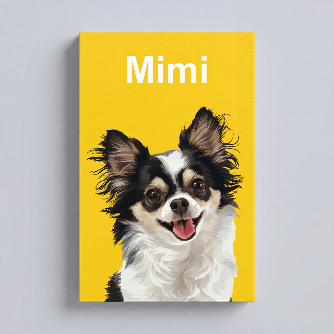 ペット肖像画 ポップペイント – PET CANVA
