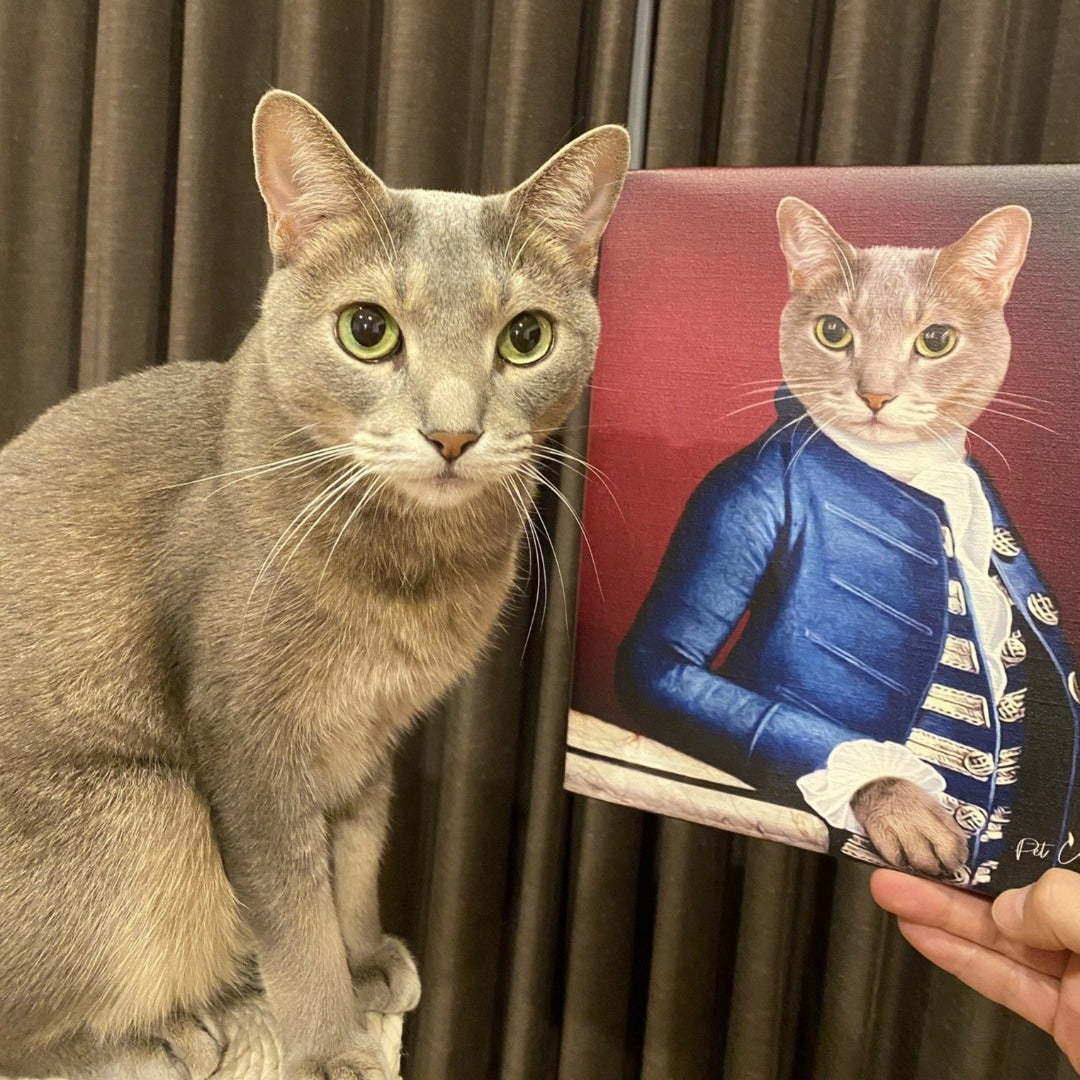 教授 オーダーメイド ペット似顔絵 - PET CANVA